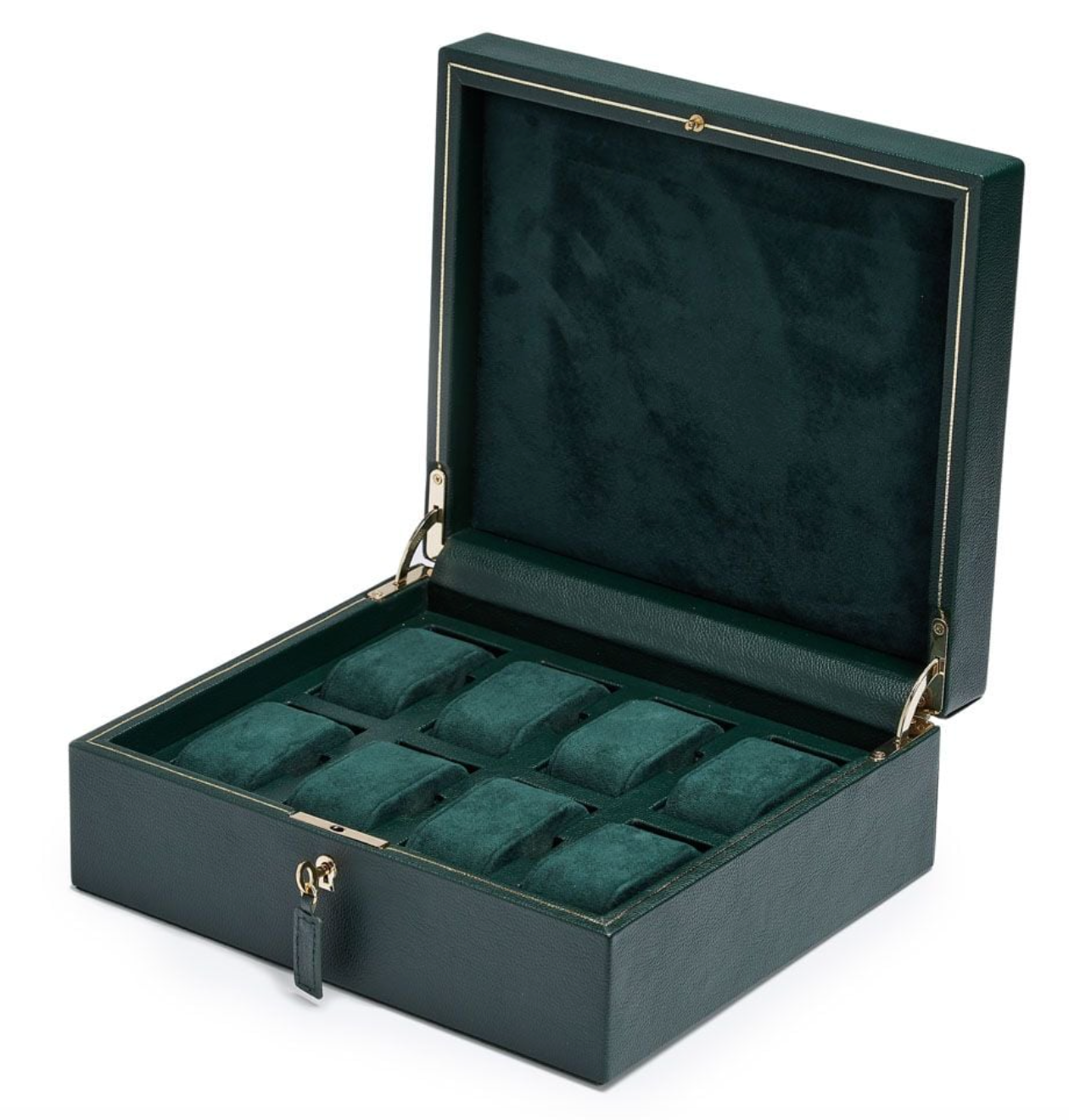 Leather watch holder