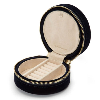 Embroidered Velvet Jewelry Box