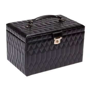 Leather jewelry box