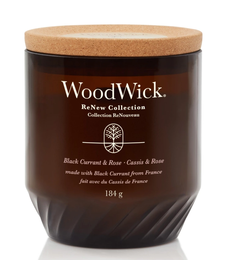 Eco Sustainable Candle "Black Currant & Rose"