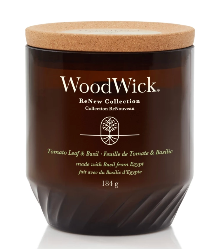 Eco Sustainable Candle "Tomato Leaf & Basil"