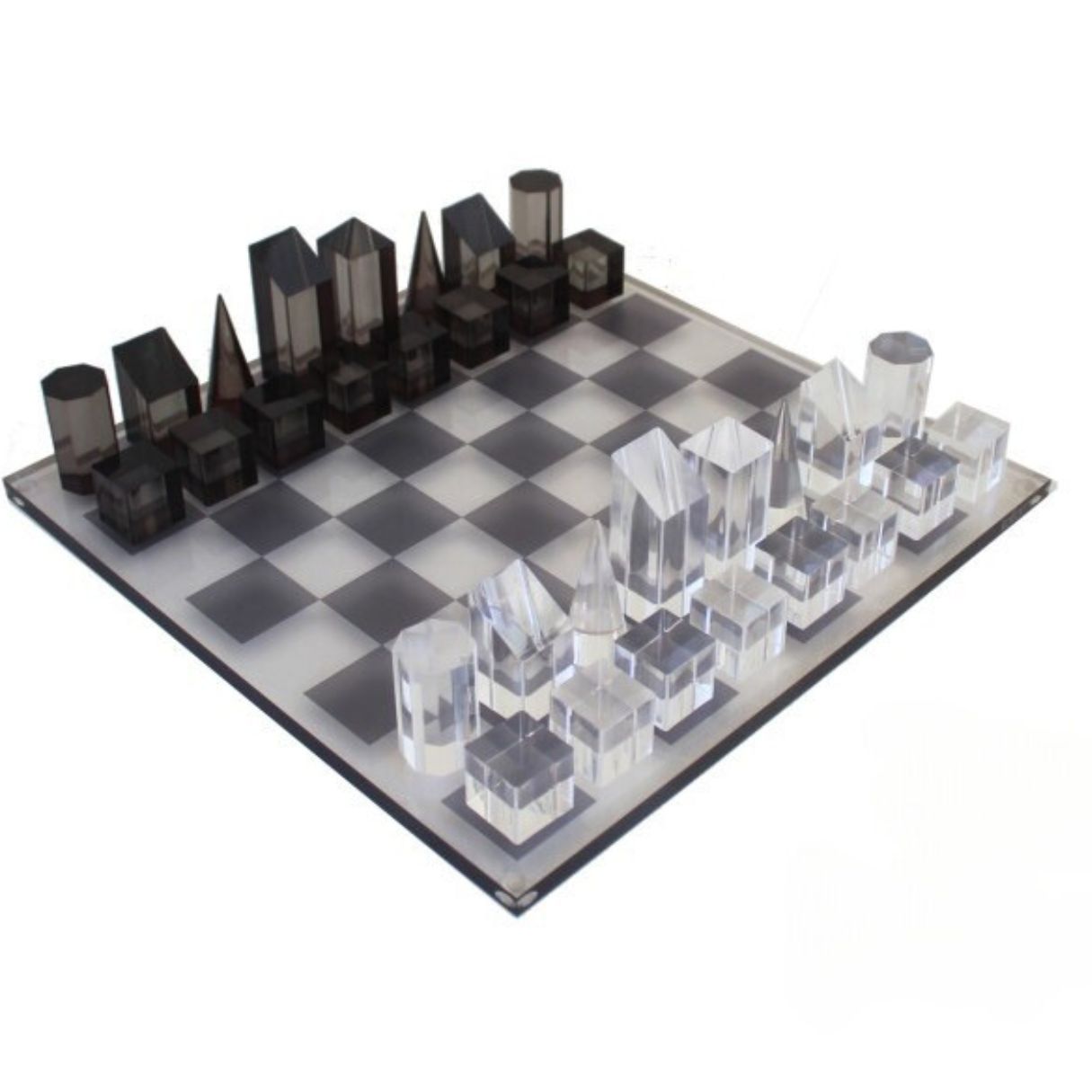 Plexiglass chessboard