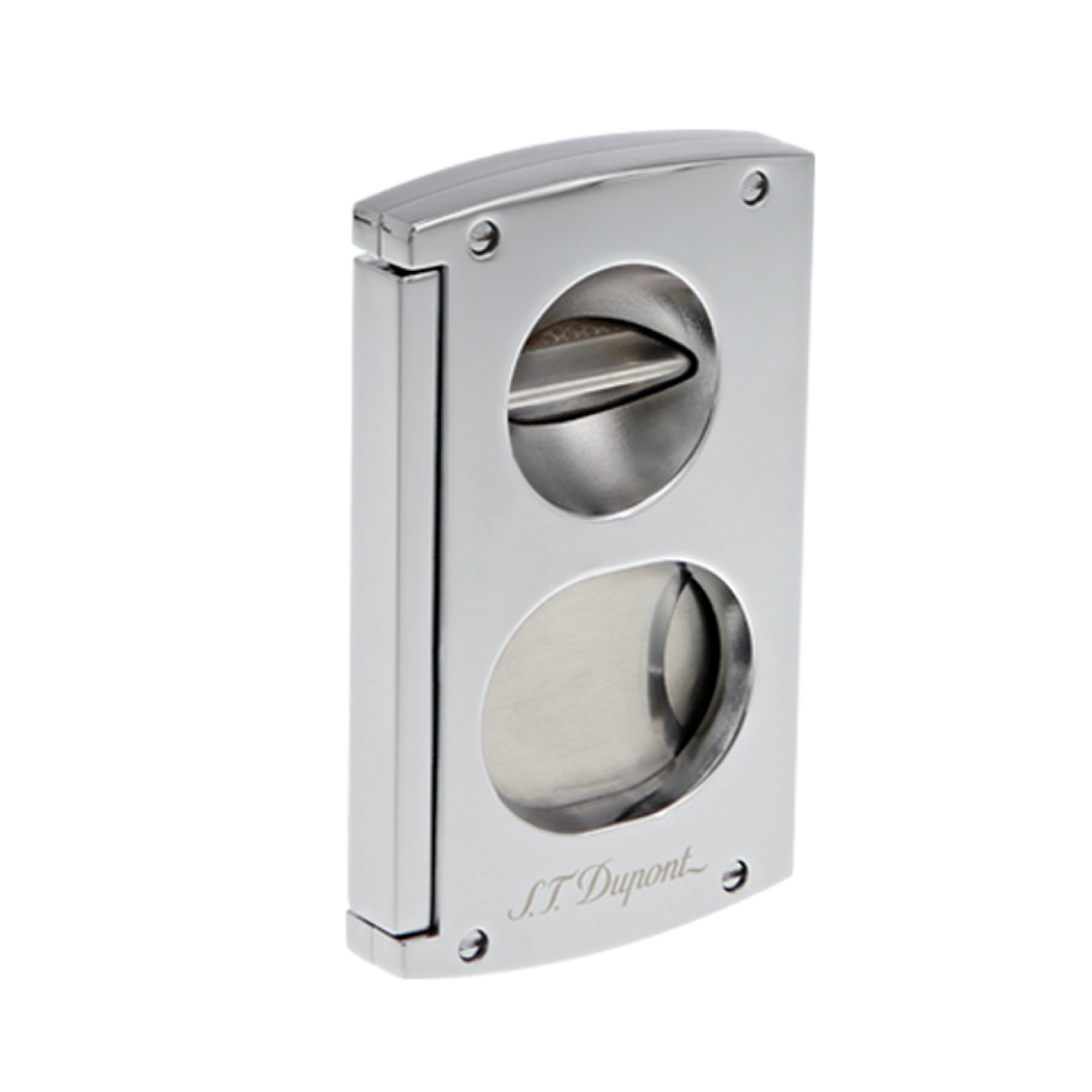 S.T. Dupont Tagliasigari Cromato Doppia Lama e V-Cut