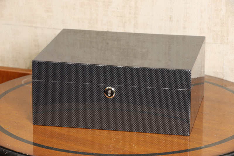 Humidor Carbon Fiber 50 cigars