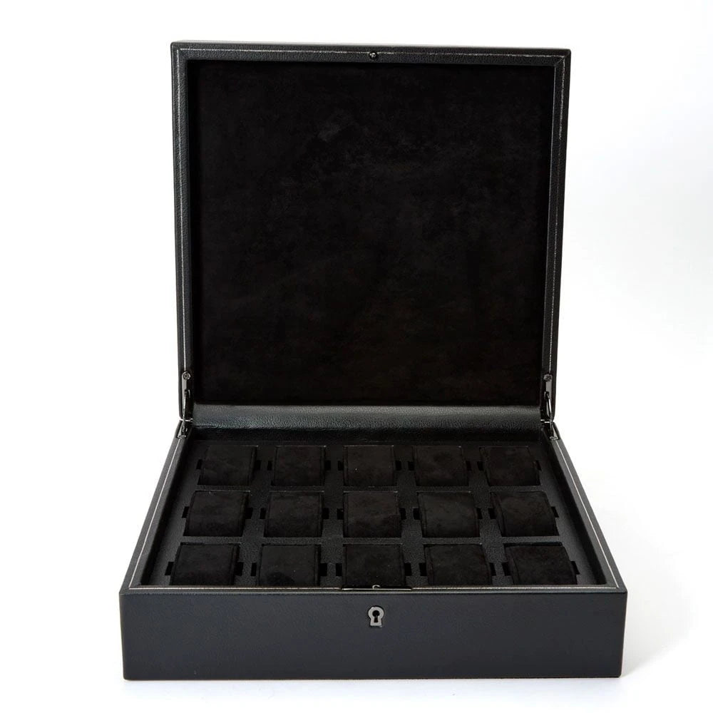 Leather watch holder