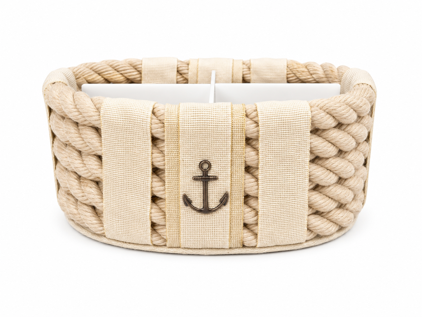 Rope cutlery holder
