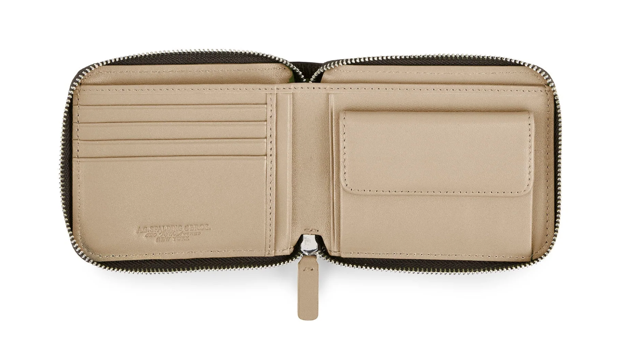 Portafoglio orizzontale Spalding "Master"