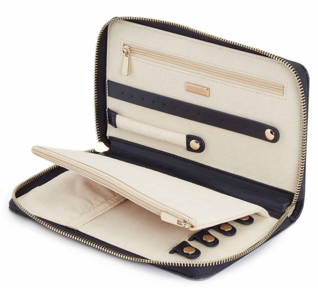 Travel jewelry box