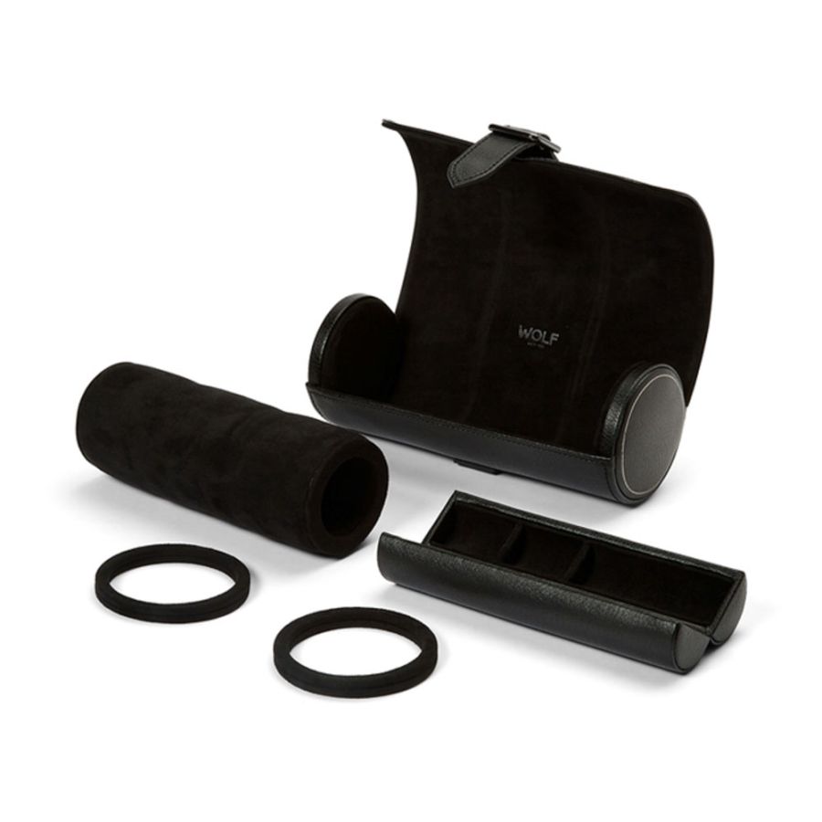 Leather watch holder.