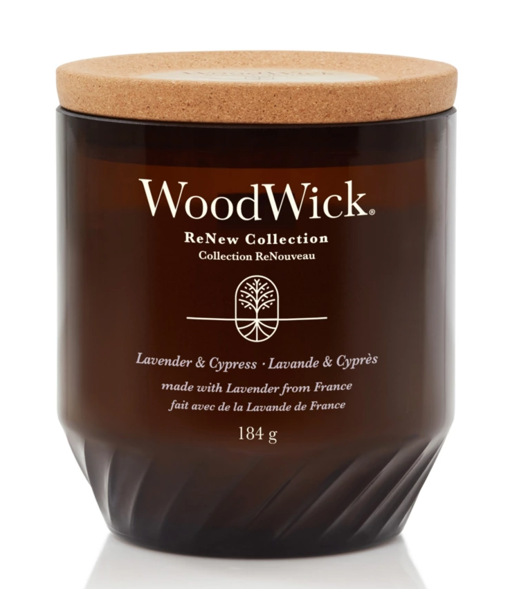 Eco Sustainable Candle "Lavender and Cypress"