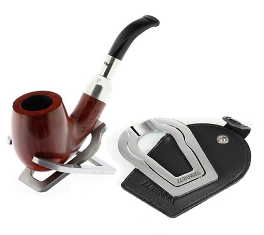 Pocket chromed metal footrest